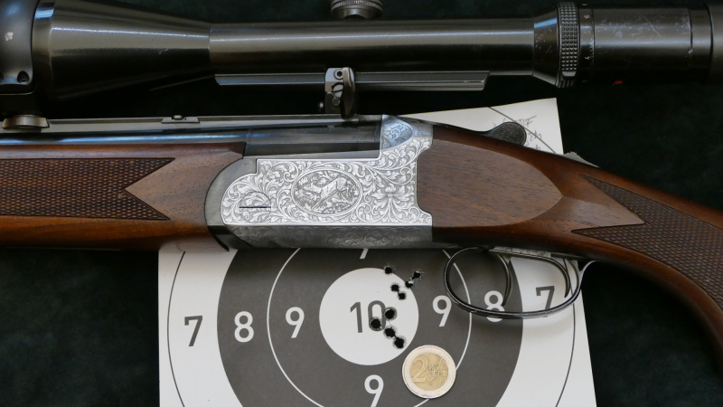 Zoli BBF, Kal. .30-06Spr. u. 12/70 mit Kahles ZF und EL .22Hornet, super Schußleistung!! – immagine 5