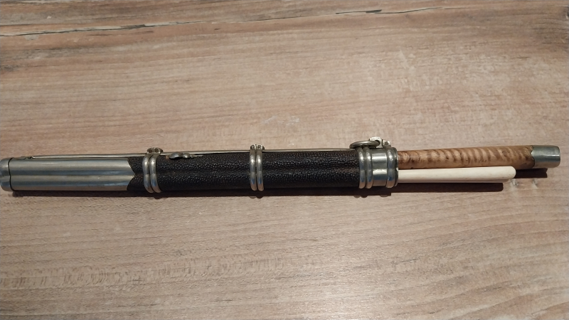 Rarität: Antikes asiatisches Essbesteck (Trousse) – Qing-Dynastie / Mongolei um 1900 – slika 4