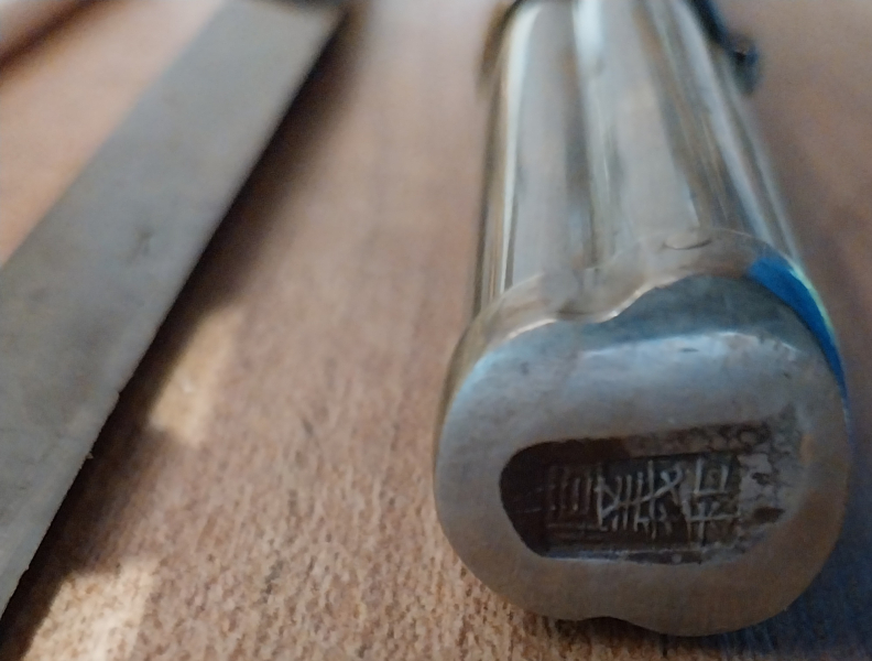 Rarität: Antikes asiatisches Essbesteck (Trousse) – Qing-Dynastie / Mongolei um 1900 – slika 3