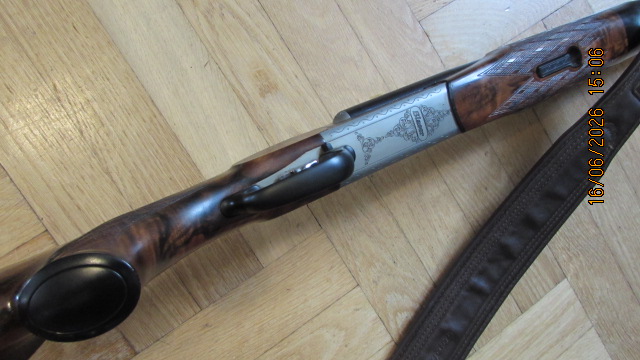Exclusiver Blaser D99 Duo Luxus Doppelbüchsdrilling, Kal. 7x65R, 5,6x50R Mag, 20/76 – nuotrauka 4