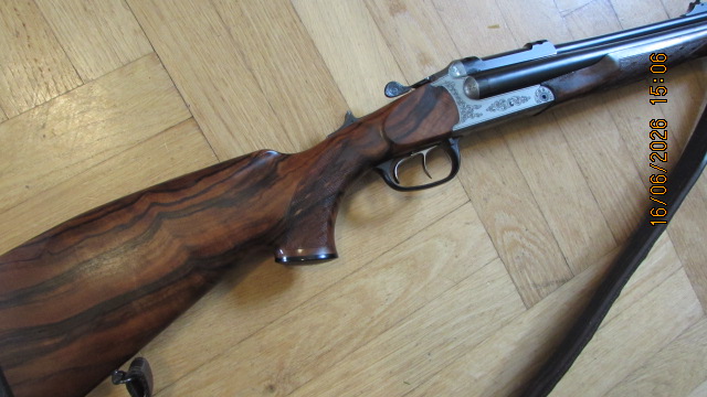 Exclusiver Blaser D99 Duo Luxus Doppelbüchsdrilling, Kal. 7x65R, 5,6x50R Mag, 20/76 – nuotrauka 5