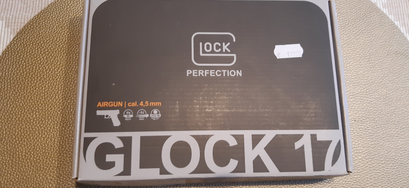 Glock17 Gen4 Airgun cal. 4,5 mm Steel BB – bilde 3
