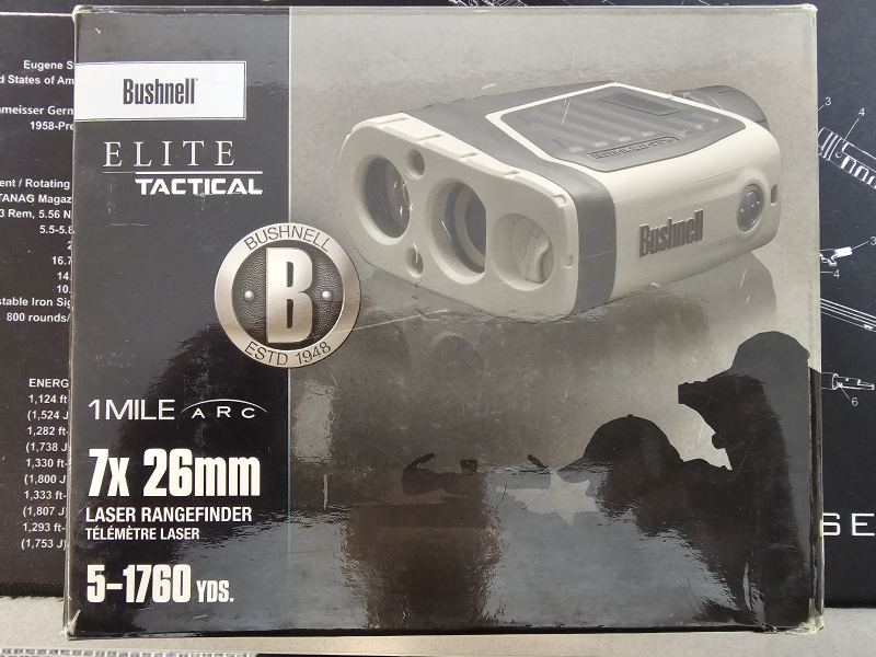 Entfernungsmesser Bushnell Elite Tactical 1Mile 7x26mm – billede 4