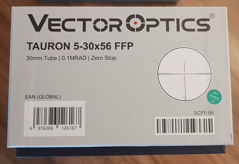 Vector Optics SCFF-66 Tauron 5-30x56 GenII MIL *neu* – immagine 3