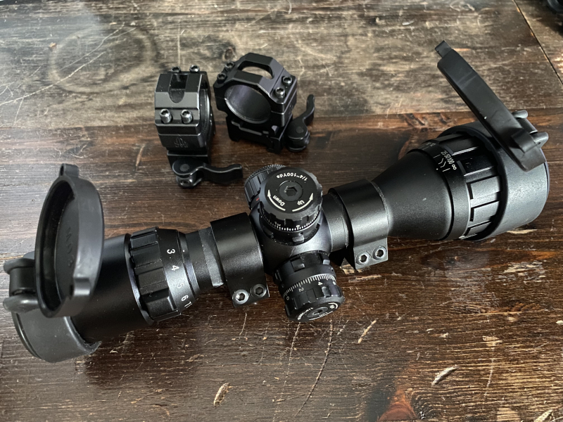 UTG 3-9x32 Zielfernrohr Montage – Bild 2