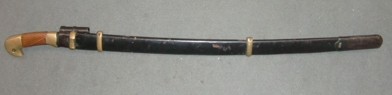 Kosakensäbel M1881 russische Schaschka mit zugehörigen Bayonett des Nagant 1891 – billede 3
