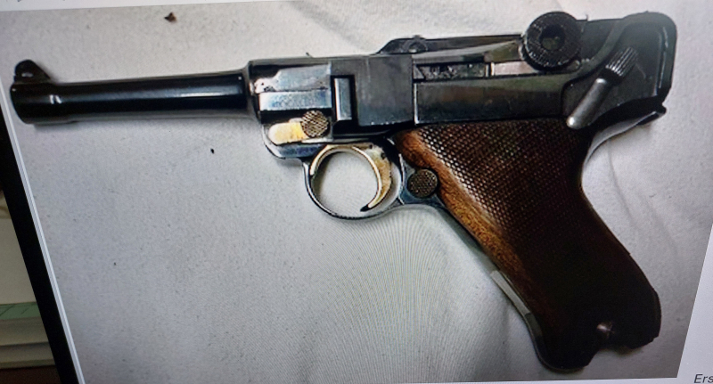 P08 Luger Pistole original Griffschalen wk2 wk1 – Bild 3