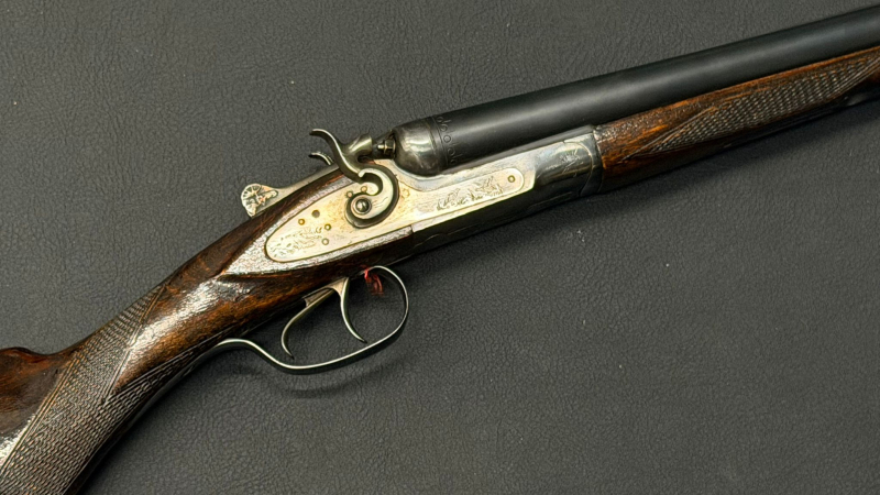 Hahndoppelflinte Made in USSR | Kal. 16/70 | 72 cm Läufe | Russland | Querflinte – Bild 6