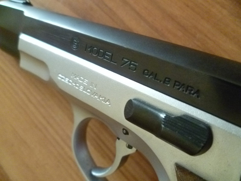 Pistole CZ Model 75 9mm Luger Duotone – Bild 5