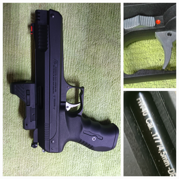 Weihrauch HW40 PCA Match __ Prellschlagfrei __ Kal. 4,5 __ zzgl. Walther RedDot __ BITTE TEXT LESEN – Bild 3