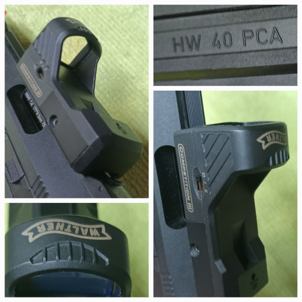 Weihrauch HW40 PCA Match __ Prellschlagfrei __ Kal. 4,5 __ zzgl. Walther RedDot __ BITTE TEXT LESEN – Bild 2