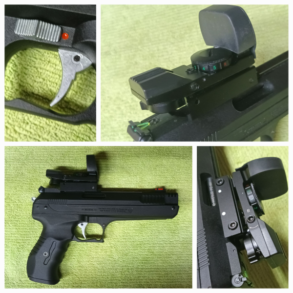 Weihrauch HW40 PCA Match *** Kal. 5,5mm *** Luftpistole + RedDot = NEUwertig / Bestzustand – slika 2
