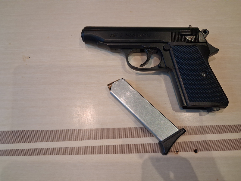 ME 9 mod. Para 9mm Pistole NEU (wie Walther PP)+Munition – Bild 2