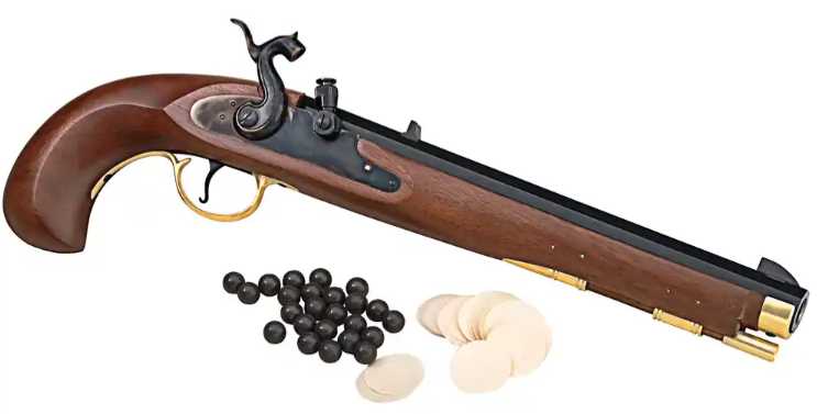 hochweritge NEUE Pedersoli Vorderlader Pistole Kentucky Indoor Set Kaliber .45 – Bild 6
