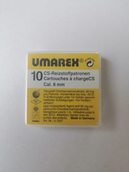 120 Schuss Umarex Gaspatronen im Kal. 8 mm ! – Bild 3