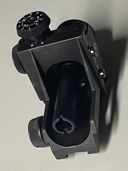 Feinwerkbau FWB Match-Diopter mit integrierter Gegenlichtblende. – imagen 3