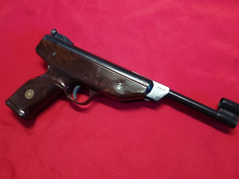Weihrauch HW 70 Luftpistole im cal.4,5mm **Schöne Pistole** – immagine 3
