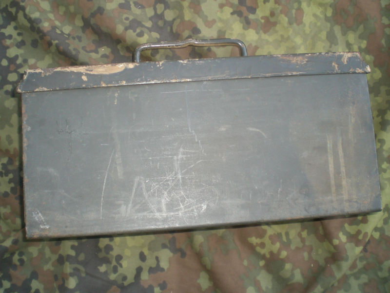 MG Gurtkasten für MG 34 und 42 originel Farbe 2. Weltkrieg – Bild 5