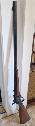 Sharps 1863 Western David Pedersoli mit Zubehör – obrázek 2