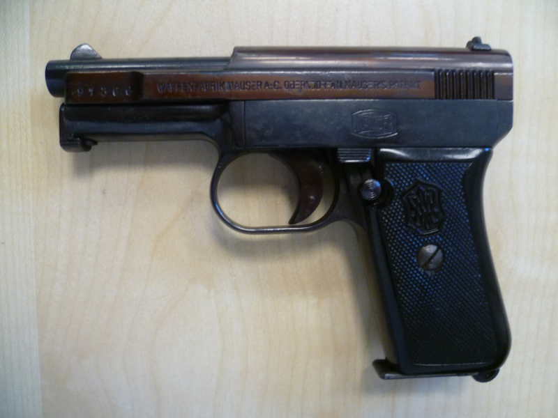 Pistole Mauser 1910/14 6,35mm Browning – Bild 1