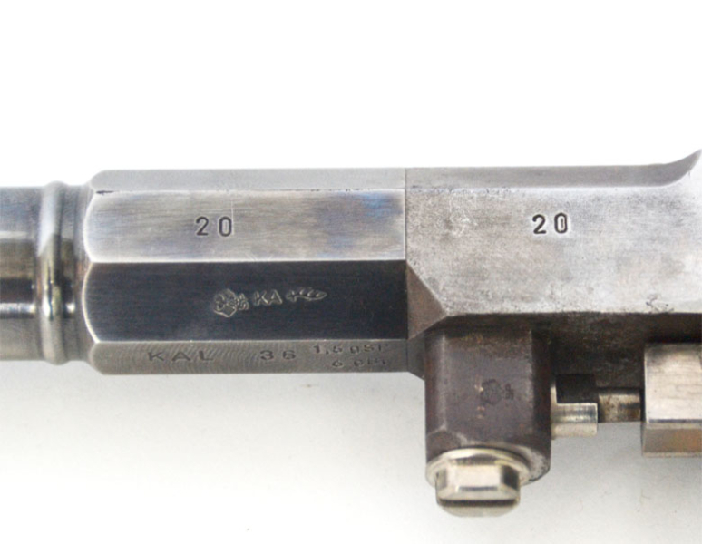 Unterhammer Perkussionspistole Modell Carleton 1830, Kaliber .36, G. Winter Buggingen, 1990 – billede 6