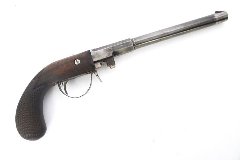 Unterhammer Perkussionspistole Modell Carleton 1830, Kaliber .36, G. Winter Buggingen, 1990 – billede 2