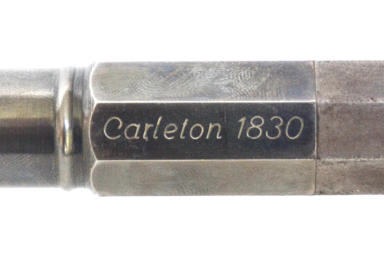 Unterhammer Perkussionspistole Modell Carleton 1830, Kaliber .36, G. Winter Buggingen, 1990 – billede 3