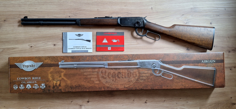 Legends Cowboy Rifle 4,5 mm BB Antikfinish – Bild 3