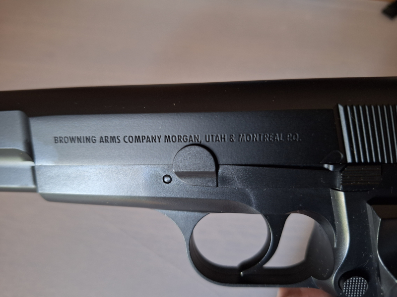 Browning High Power Mark III CO2-Pistole Kal. 4,5 mm BB – Bild 6