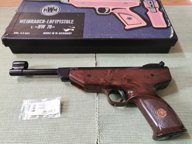 Weihrauch Luftpistole HW70 , neue Dichtung, OVP – Bild 2