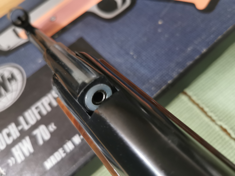 Weihrauch Luftpistole HW70 , neue Dichtung, OVP – Bild 5