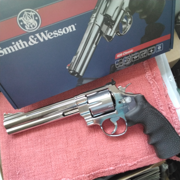 Umarex, Smith&Wesson, Co 2,Pellet 4,5mm 44 Magnum,Nachbau,Vollmetall – Bild 4