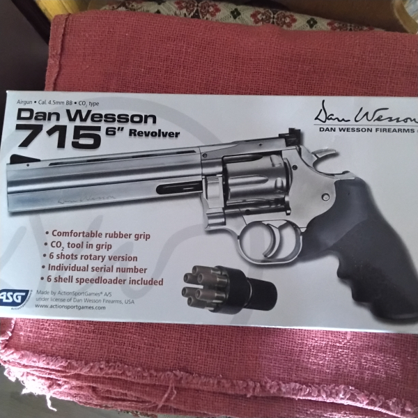 Dan Wesson Revolver, co2 ,4,5mm steel BB – Bild 5