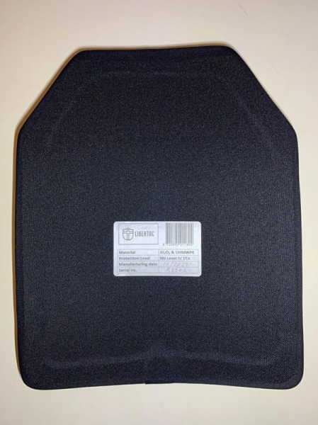Ballistische Schutzplatten SK4 / Level IV (Paar; 2 Stück) - LiberTac – Bild 2