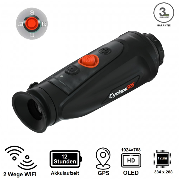 Thermtec Cyclops 325 Wärmebildgerät Wärmebildkamera – billede 2