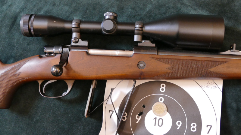 Santa Barbara 98, Kal. 7x57 mit ZF, super Schußleistung!! – imaginea 3