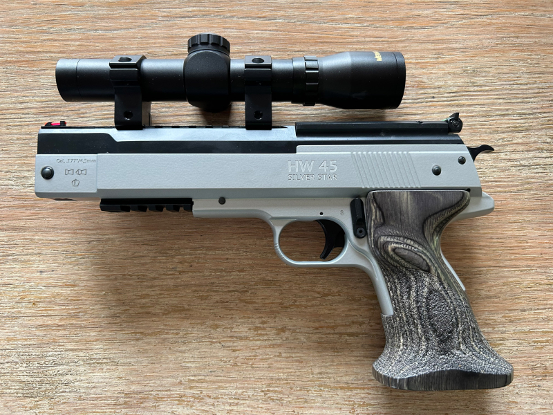 Weihrauch HW 45 Silver Star + Zielfernrohr – Bild 2