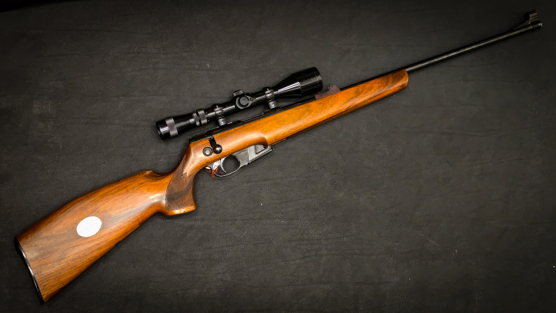 Repetierbüchse Walther KKJ .22 Hornet | Ehrenpreis Carl Walther Ulm | B. Nickel Marburg ZF – Bild 5