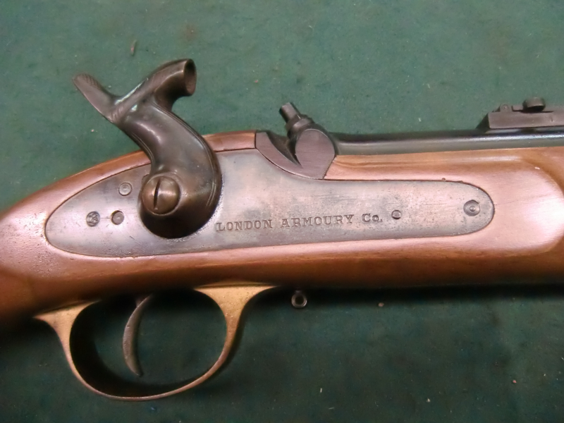 .58 Black Powder Enfield-1861 Muskete 24" London Amoury Co **von 1978 ungeschossen – nuotrauka 2