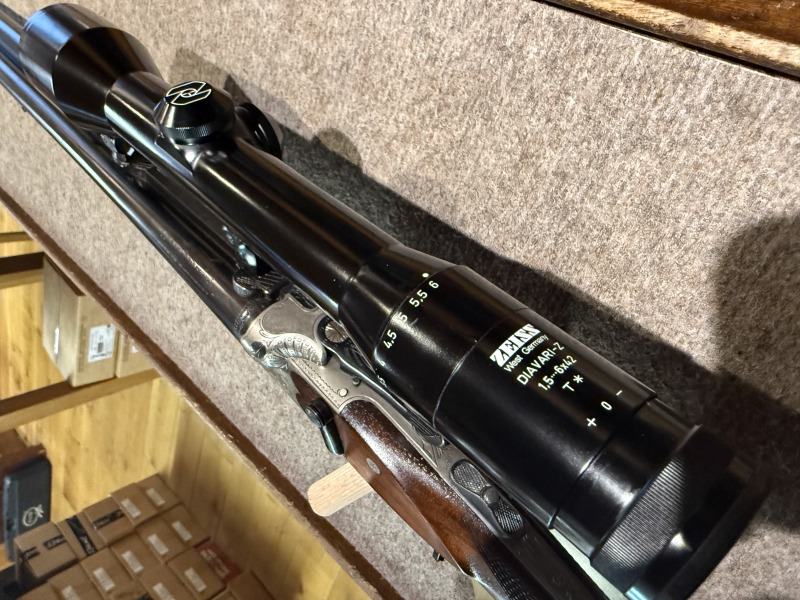 Drilling Sauer & Sohn Kal. 7x65R 16/70 mit ZF Zeiss A4 – Bild 3