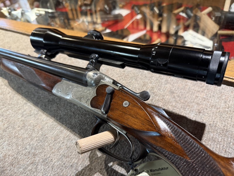 Drilling Sauer & Sohn Kal. 7x65R 16/70 mit ZF Zeiss A4 – Bild 2