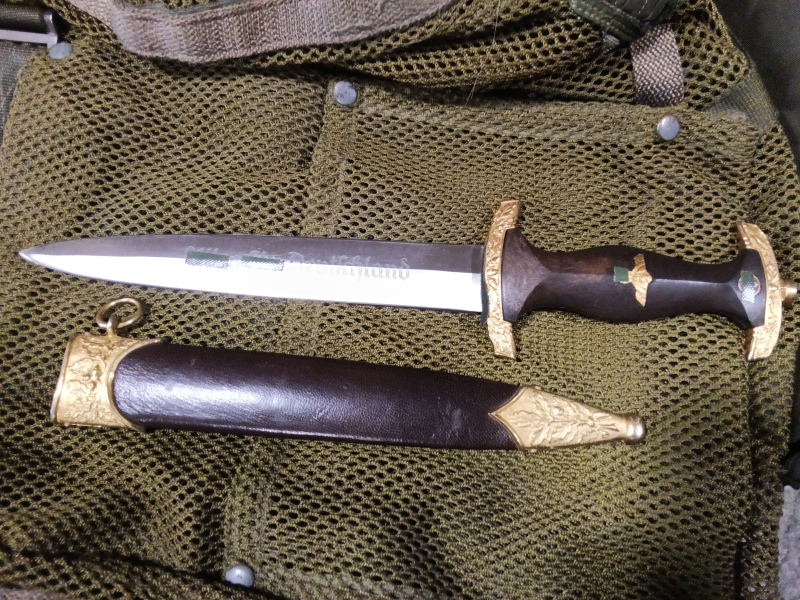 Röhm Dolch Kopie mit klingen Äzung – Bild 2