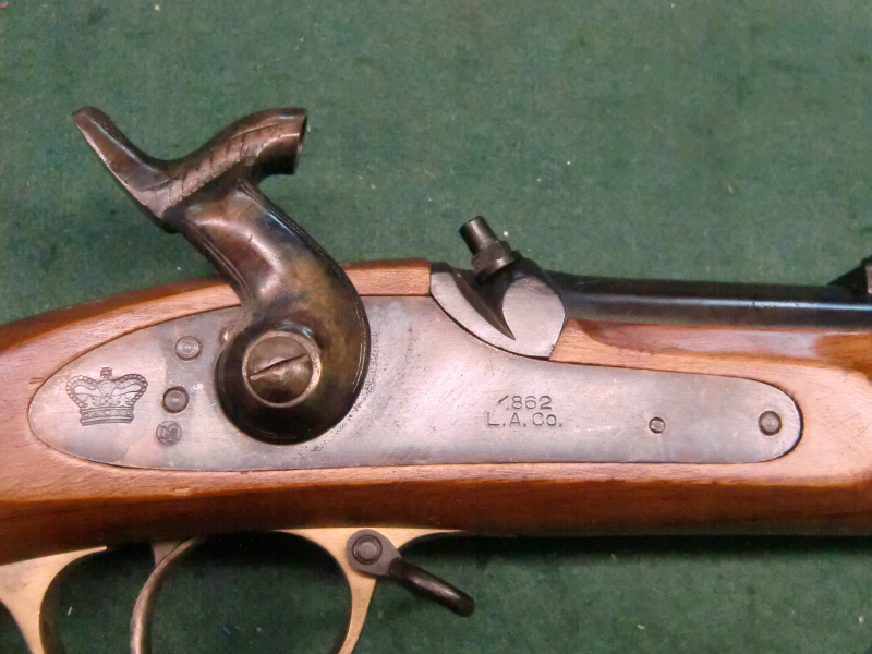 .58 Black Powder Enfield-1862 3Band 39" London Amoury Co **von 1978 ungeschossen – Bild 2