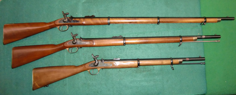 .58 Black Powder Enfield-1862 3Band 39" London Amoury Co **von 1978 ungeschossen – Bild 6