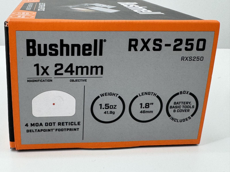 Bushnell Leuchtpunktvisier Bushnell RXS 250 - 4 MOA Deltapoint WEAVER – image 4