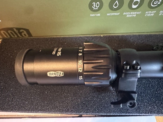 Meopta Meohunter 3-15x50 Absehen BDC-3 mit Weaver-Montage – billede 2