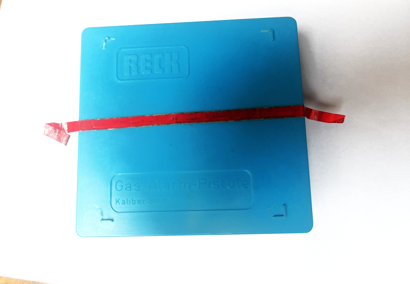 Gas-Alarm-Pistole RECK P 800 - Schmuckstück -nicht PPk – billede 4