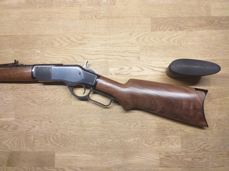 Schaftkappe Schaftverlängerung UHR Unterhebelrepetierer Winchester Browning Chiappa Uberti Marlin – Bild 2