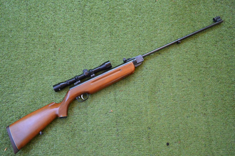 Super Klassiker!!!! Weihrauch HW 35E, laner Lauf, Top Zustand mit Tasco 4x32 Zielfernrohr – imaginea 2