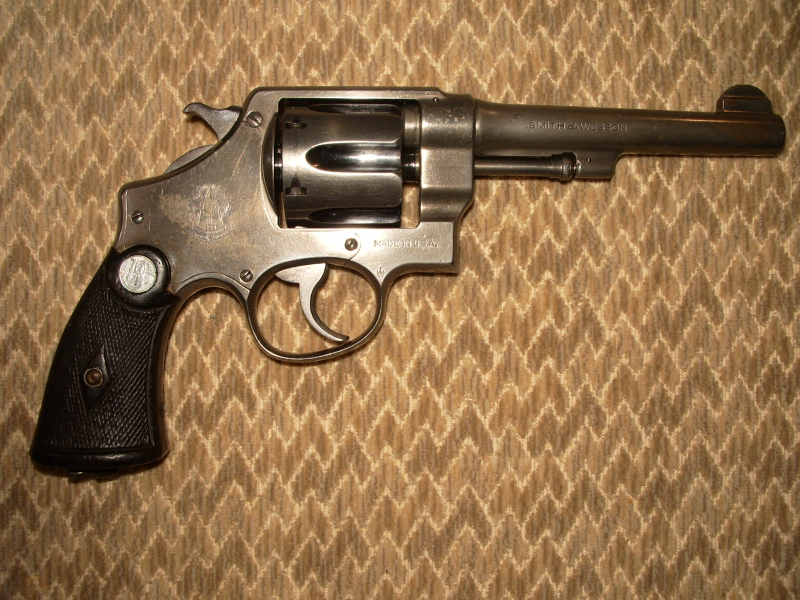 S&W Revolver Brasilien-Kontrakt 1937, Cal. .45 ACP. – Bild 6